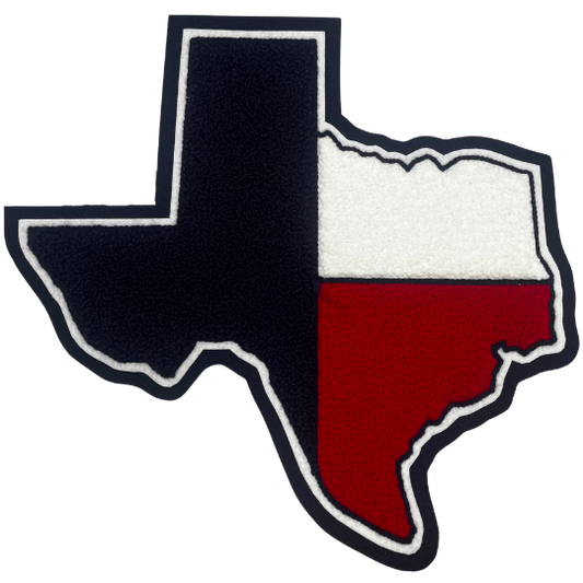 State of Texas in State Colours